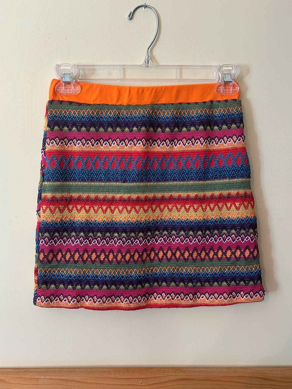 MakeMeChic Boho Bodycon Skirt